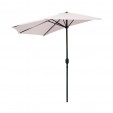 Demi-parasol sable 270 x 135 x 230 cm